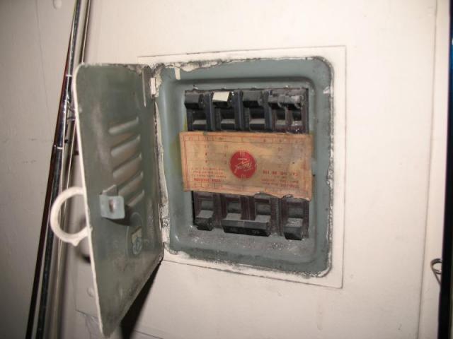 Federal pacific - "stab loc" type sub panel- outdated and potentially dangerous