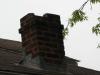 Damaged chimney top- no rain cap